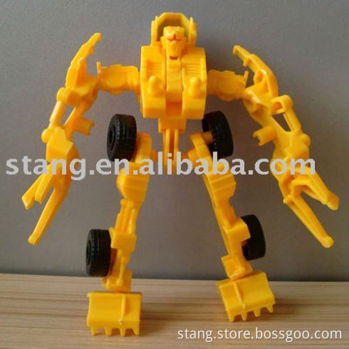Plastic Robot Toy,pvc rrobot figure toy